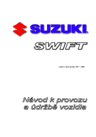 Suzuki Swift 1991-1996 - Navod k obsluze CZ 